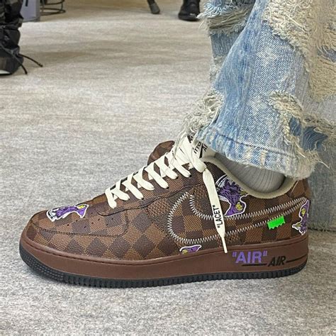 louis vuitton x nike air force 1 reps|Louis Vuitton af1 retail.